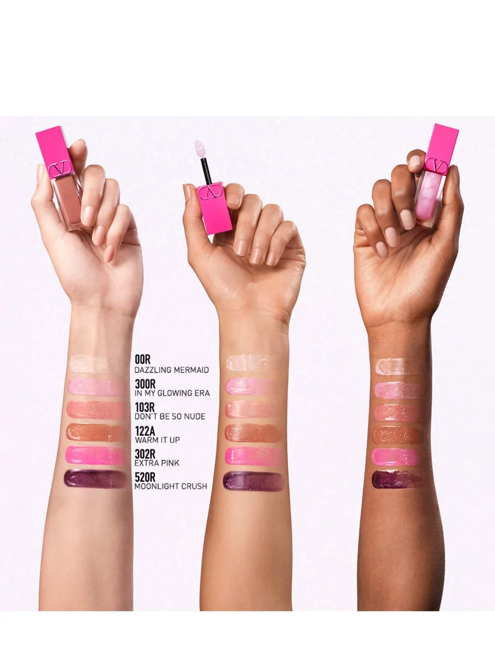 Valentino Puffer Lip Cream Gloss in 122A NIB